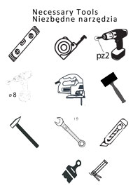 Sauna assembly tools