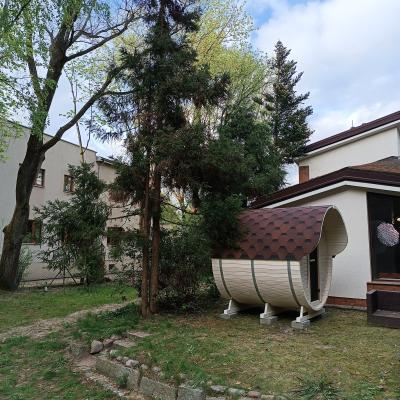 Sauna Barrel Type with Dash DIY